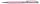 ART CRYSTELLA Golyóstoll, rózsaszín, felül rózsaszín SWAROVSKI® kristállyal töltve, 14 cm, ART CRYSTELLA®