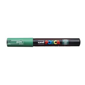   UNI Dekormarker, 0,7-1,0 mm, UNI "Posca PC-1M", zöld