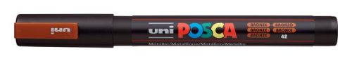 UNI Dekormarker, 0,9-1,3 mm, UNI "Posca PC-3M", bronz