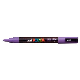   UNI Dekormarker, 0,9-1,3 mm, UNI "Posca PC-3M", lila