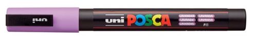 UNI Dekormarker, 0,9-1,3 mm, UNI "Posca PC-3M", levendula