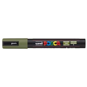   UNI Dekormarker, 1,8-2,5 mm, UNI "Posca PC-5M", khaki