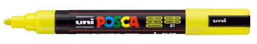 UNI Dekormarker, 1,8-2,5 mm, UNI "Posca PC-5M", szőlőzöld