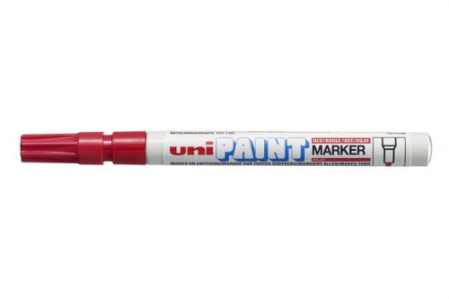 UNI Lakkmarker, 0,8-1,2 mm, UNI "PX-21", piros