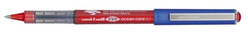 UNI Rollertoll, 0,5 mm, UNI "UB-157 Ocean Care", piros