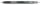 ZEBRA Golyóstoll, 0,27 mm, nyomógombos, ZEBRA "OLA", fekete