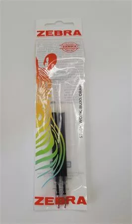 ZEBRA Zseléstollbetét, 0,33 mm, ZEBRA "JF", fekete