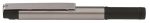   ZEBRA Golyóstoll, 0,24 mm, kupakos, rozsdamentes acél-fekete tolltest, ZEBRA "F-301 Compact", kék