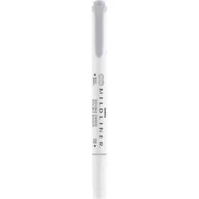  ZEBRA Szövegkiemelő, 1,0/3,5 mm, kétvégű ZEBRA "Mildliner Cool & Refined" szürke