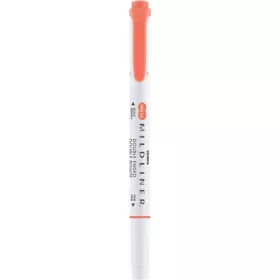   ZEBRA Szövegkiemelő, 1,0/3,5 mm, kétvégű, ZEBRA "Mildliner Warm", cinóber
