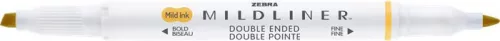 ZEBRA Szövegkiemelő, 1,0/3,5 mm, kétvégű, ZEBRA "Mildliner Warm", arany
