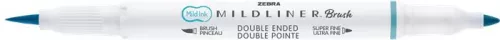ZEBRA Ecsetirón, kétvégű ZEBRA "Mildliner Warm", füstkék