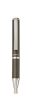 ZEBRA Golyóstoll, 0,24 mm, teleszkópos, metálszürke tolltest, ZEBRA "SL-F1", kék