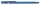 ZEBRA Golyóstoll, 0,21 mm, kupakos, ZEBRA "H-8000" kék