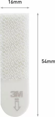 3M SCOTCH Képakasztó csík, tépőzáras, 4 pár, 3M SCOTCH "Command™"