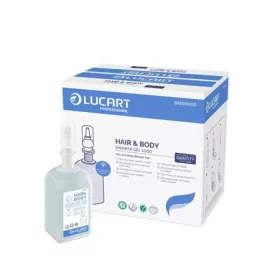   LUCART Tusfürdő és sampon, 1 l, LUCART "Hair&Body", gingko bilobával