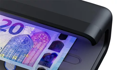 SAFESCAN Bankjegyvizsgáló, SAFESCAN "55 LED", fekete