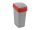 CURVER Billenős szelektív hulladékgyűjtő, műanyag, 45 l, CURVER, piros/szürke