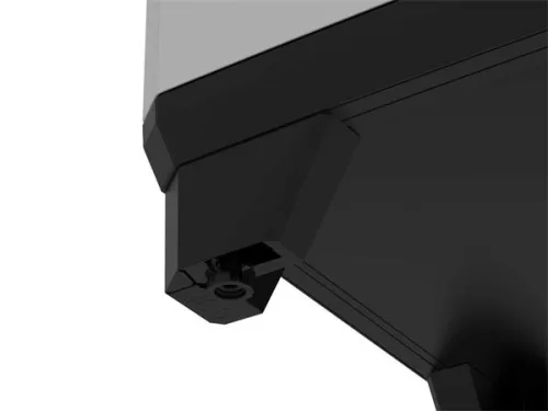 KETER Szerszámtároló szekrény, magas, műanyag, KETER "Linear", fekete-szürke