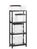KETER Polcrendszer, 4 polccal, 60 cm, KETER "Plus Shelf"