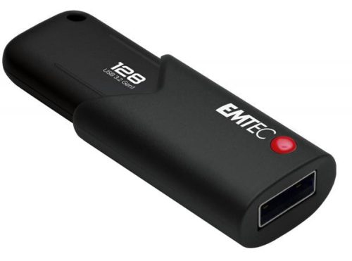 EMTEC Pendrive, 128GB, USB 3.2, titkosított, EMTEC "B120 Click Secure"