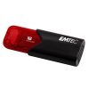 EMTEC Pendrive, 16GB, USB 3.2, EMTEC "B110 Click Easy", fekete-piros