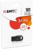 EMTEC Pendrive, 16GB, USB 2.0, EMTEC "D250 Mini", fekete
