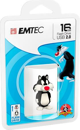 EMTEC Pendrive, 16GB, USB 2.0, EMTEC "Sylvester"