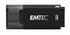 EMTEC Pendrive, 32GB, USB-C 3.2, EMTEC "D400 Type-C", fekete