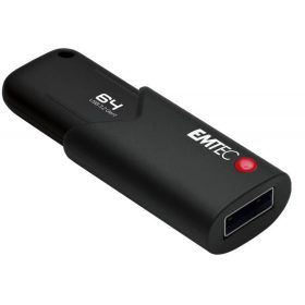   EMTEC Pendrive, 64GB, USB 3.2, titkosított, EMTEC "B120 Click Secure"