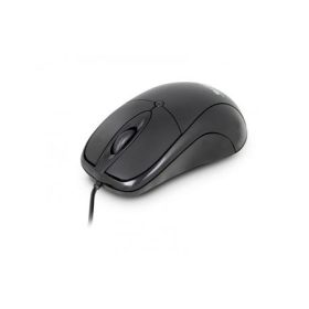   URBAN FACTORY Egér, vezetékes, optikai, közepes méret, USB, URBAN FACTORY "Big Crazy", fekete