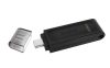 KINGSTON Pendrive, 128GB, USB-C, KINGSTON "DataTraveler 70"