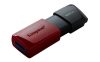 KINGSTON Pendrive, 128GB, USB 3.2, KINGSTON "Exodia M", fekete-piros