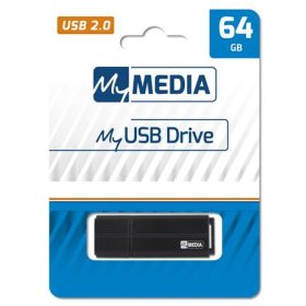 MYMEDIA Pendrive, 64GB, USB 2.0, MYMEDIA (by VERBATIM)