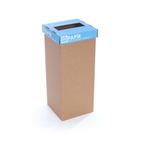   RECOBIN Szelektív hulladékgyűjtő, újrahasznosított, 50 l, RECOBIN "Office", kék
