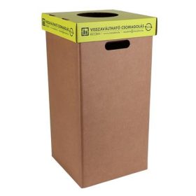   RECOBIN Szelektív hulladékgyűjtő, betétdíjas palackoknak, újrahasznosított, 50 l, RECOBIN "Office"