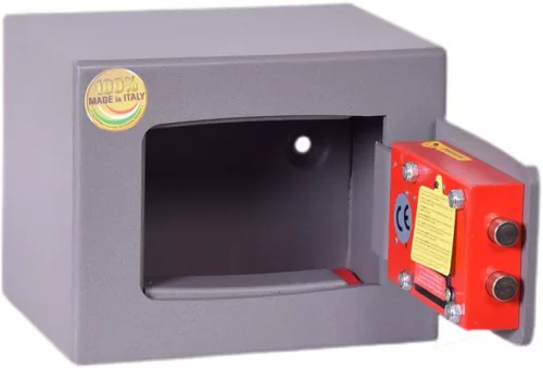 TECHNOMAX Bútorszéf, elektronikus zár, 9 l, 220x280x200 mm, TECHNOMAX "SMTO 2"