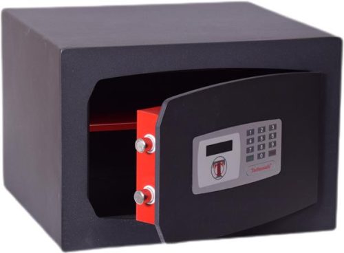 TECHNOMAX Bútorszéf, elektronikus zár, 30 l, 270x390x350 mm, TECHNOMAX "MTE 4"