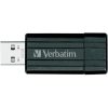 VERBATIM Pendrive, 32GB, USB 2.0, 10/4MB/sec, VERBATIM "PinStripe", fekete