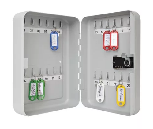 WEDO Zárható kulcsszekrény, számzáras, 24 db-os, WEDO