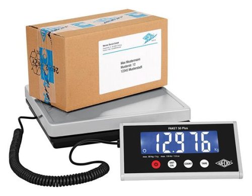 WEDO Csomagmérleg, digitális, 50 kg terhelhetőség, WEDO "Paket 50 Plus"