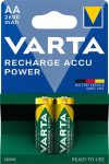   VARTA Tölthető elem, AA ceruza, 2x2600 mAh, előtöltött, VARTA "Power"