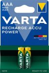   VARTA Tölthető elem, AAA mikro, 2x1000 mAh, előtöltött, VARTA "Power"