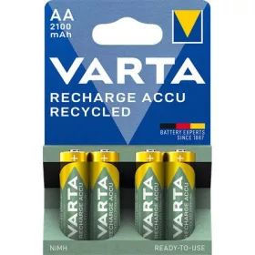   VARTA Tölthető elem, AA, ceruza, újrahasznosított, 4x2100 mAh, VARTA