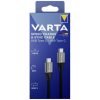 VARTA USB kábel, USB-C – USB-C, 2m, VARTA