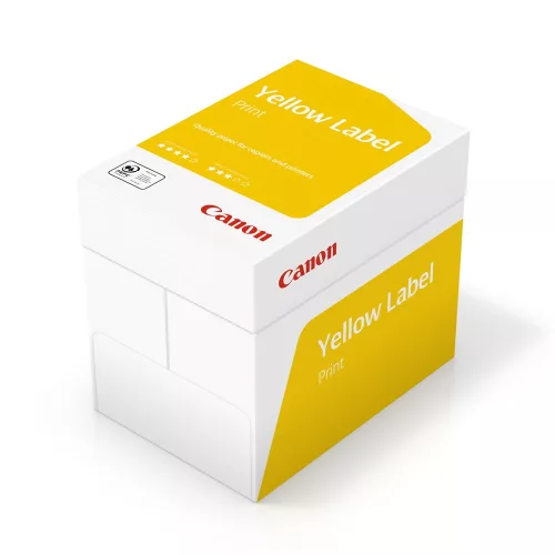 Fénymásolópapír CANON Yellow Label Print A/4 80 g 500 ív/csomag