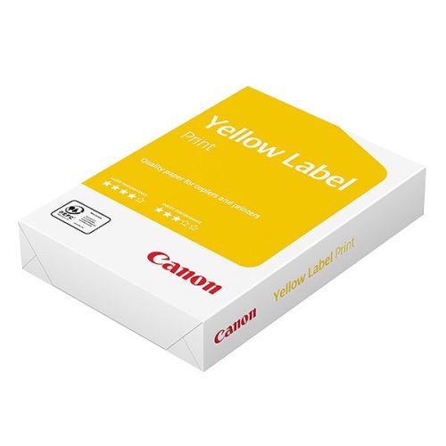 Fénymásolópapír CANON Yellow Label Print A/4 80 g 500 ív/csomag