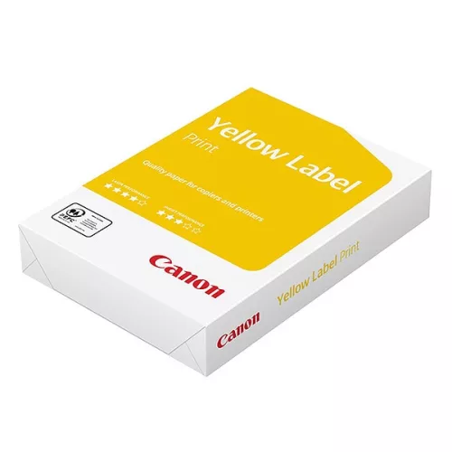 Fénymásolópapír CANON Yellow Label Print A/4 80 g 500 ív/csomag