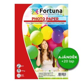 Fotópapír FORTUNA A/4 laser fényes 170 g 200 lapos