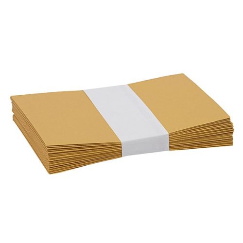 Boríték színes KASKAD LC/6 szilikonos 114x162mm 120 g arany 25/csom